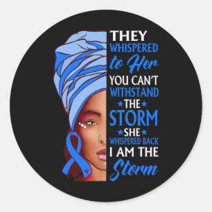 Adesivo Mulher Africana Afro I Am Tempestade Ataxia Consci