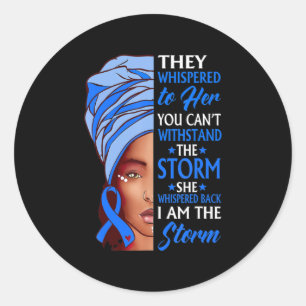Adesivo Mulher Africana Afro I Am Tempestade Ataxia Consci