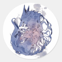 Mulher amante do Lobo