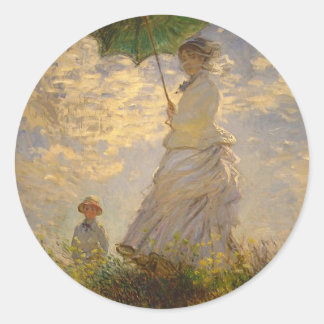 Adesivo Mulher com Parasol, 1875 Sticker