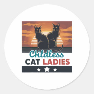 Adesivo Mulher do Gato Sem Fios Viva Crianças