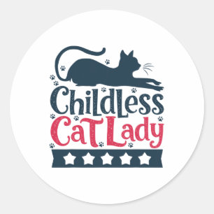 Adesivo Mulher do Gato Sem Fios Viva Crianças