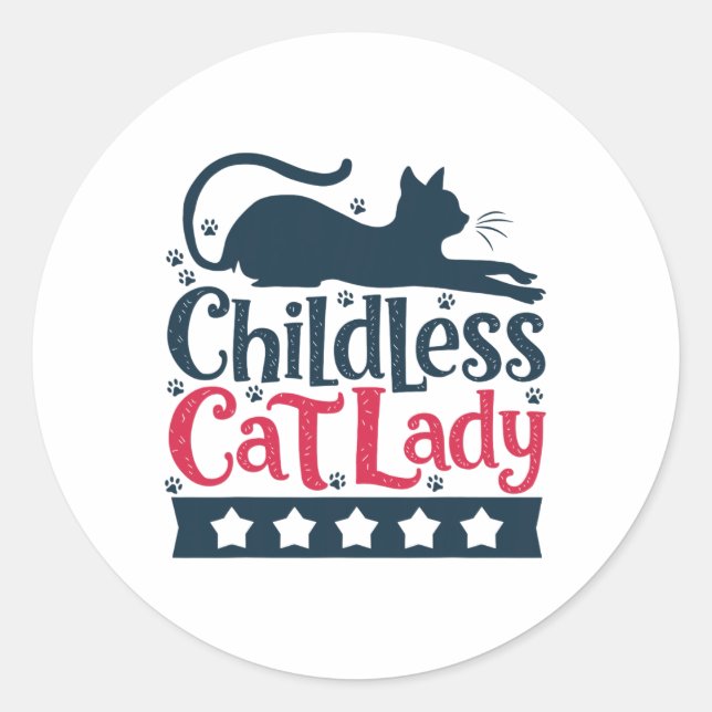 Adesivo Mulher do Gato Sem Fios Viva Crianças (Frente)