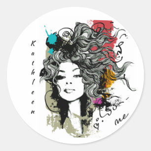 Adesivo Mulher Forte Com