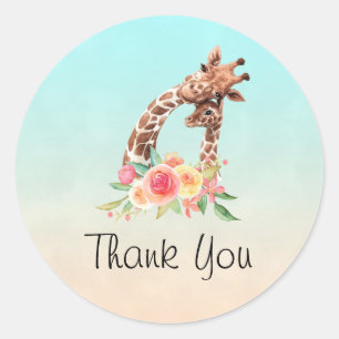 Adesivo Mulher Gelada, Narrativa, Mãe e Bebê, Obrigado