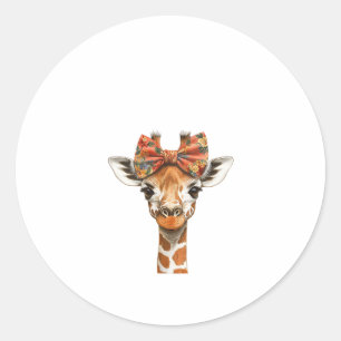 Adesivo Mulher Giraffe Boho Wildflower Arco Mãe Mo
