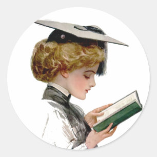 Adesivo Mulher Graduada Vintage