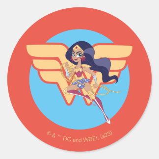 Adesivo Mulher Maravilha do DC Super Hero Girls