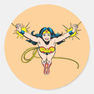Adesivo Mulher Maravilha para frente