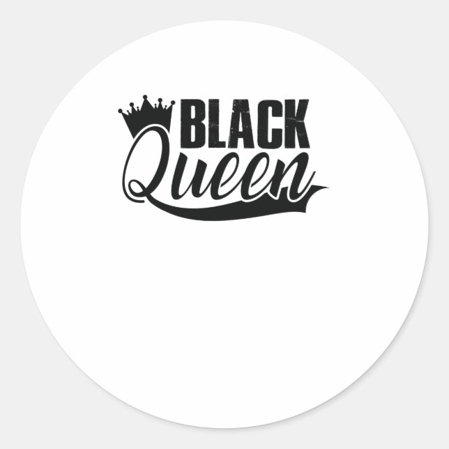 Adesivo Mulher Negra Rainha Negra (3) (Frente)