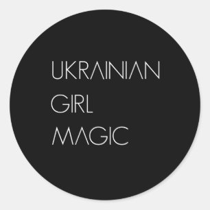 Adesivo Mulher Ucraniana Magic Ucraniana