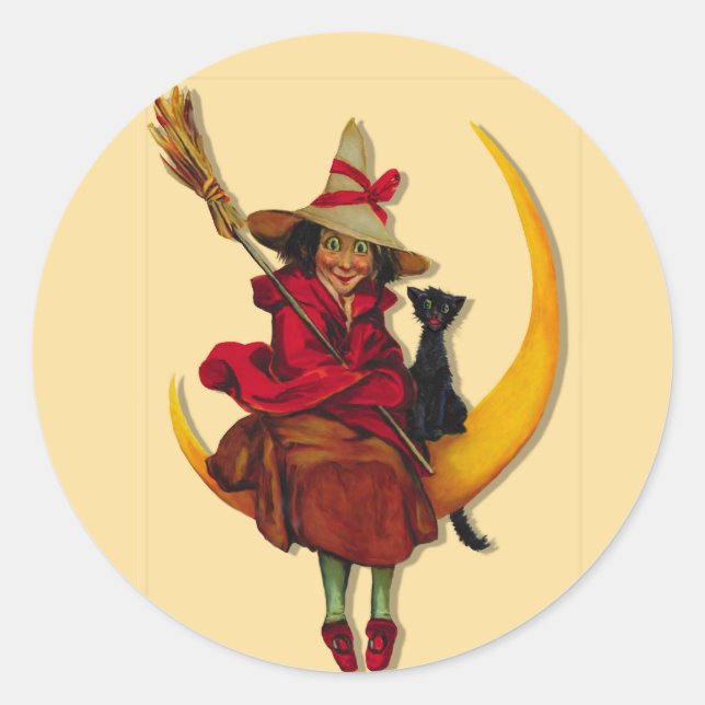 Adesivo Mulher Witchy (Frente)