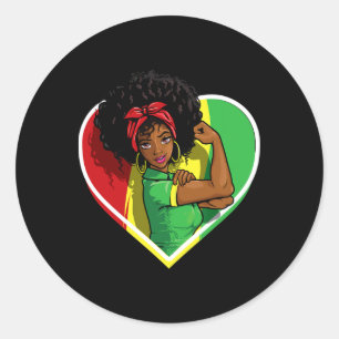 Adesivo Mulheres Afro-Americanas Negras Melanina Junteen