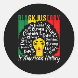 Adesivo Mulheres Afro História Negra É Orgulho Da História