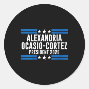 Adesivo Mulheres Alexandria Ocasio Cortez Para Presidente 