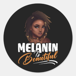 Adesivo Mulheres Americanas Orgulho Negro Melanin Rainha A