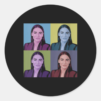 Adesivo Mulheres Aoc Alexandria Ocasio-cortez Primeira Mul