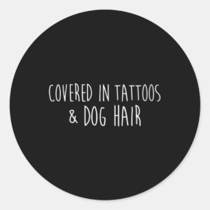 Adesivo Mulheres Cobertas Por Tatuagens E Cabelos Cachorro