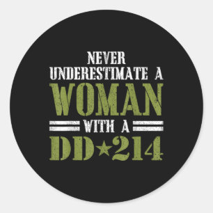 Adesivo Mulheres Com Dd- 214 Veteranos Do Dia De Presente
