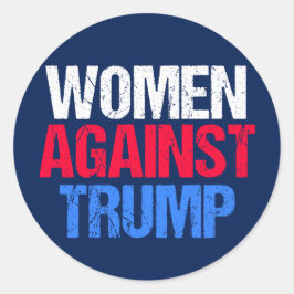 Adesivo Mulheres Contra Donald Trump