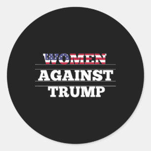 Adesivo Mulheres Contra Trump - Resistência Anti Donald Tr