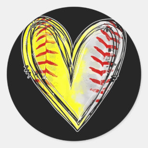 Adesivo Mulheres Dias de as mães De Beisebol Softball Mãe