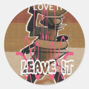 Adesivo Mulheres e crianças A vida não é justa; acostume-s