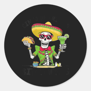 Adesivo Mulheres Engraçadas Cinco De Drinko Achos Mexicano