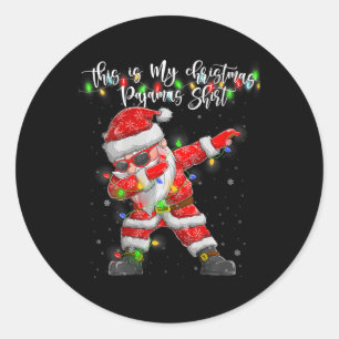 Adesivo Mulheres Este É O Meu Papjama De Natal