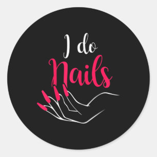 Adesivo Mulheres Eu Faço Unhas Nail Tech