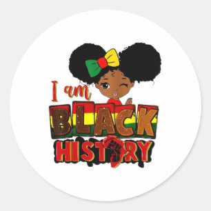 Adesivo Mulheres Eu Sou A História Negra Mês Mulher Negra