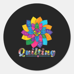 Adesivo Mulheres Legais de Patchwork Costura Amam Padrões