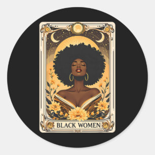 Adesivo Mulheres Negras Afro Cabelo Mês da História Negra