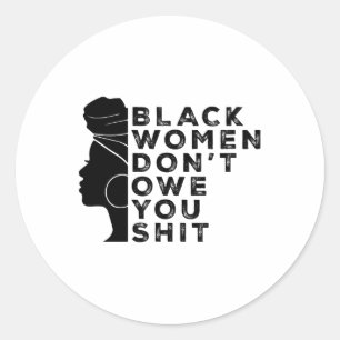 Adesivo Mulheres Negras Feministas Direitos Negros Mulhere