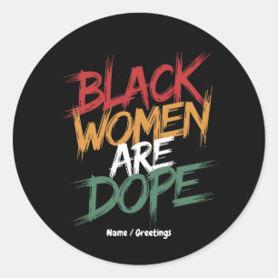 Adesivo Mulheres Negras São Árvore História Negra Mês