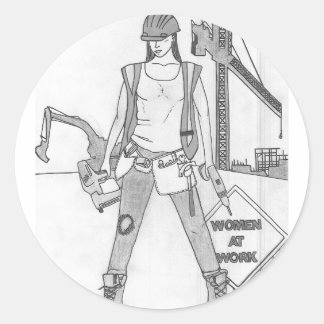 Adesivo Mulheres no Trabalho
