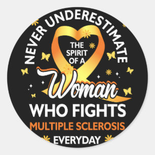 Adesivo Mulheres Nunca Subestimam Uma Mulher Luta Múltipla