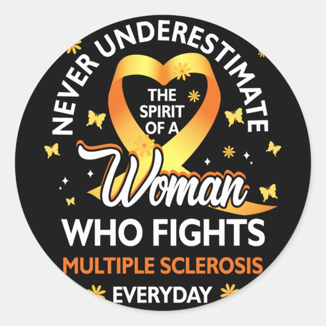 Adesivo Mulheres Nunca Subestimam Uma Mulher Luta Múltipla (Frente)