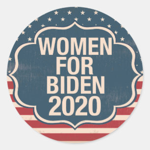 Adesivo Mulheres para Biden 2020