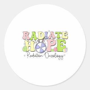 Adesivo Mulheres Radiação Páscoa Oncologia Retro Radiologi