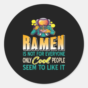Adesivo Mulheres Ramen Amam Apenas Astronautas Espaciais E