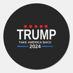 Adesivo Mulheres Trump 2024 Retomam A Eleição Americana