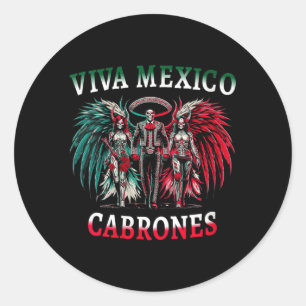 Adesivo Mulheres Viva México Dia Dos Mortos - Dia Dos