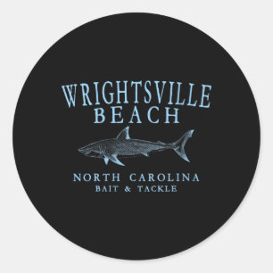 Adesivo Mulheres Wrightsville Beach Carolina do Norte Tuba