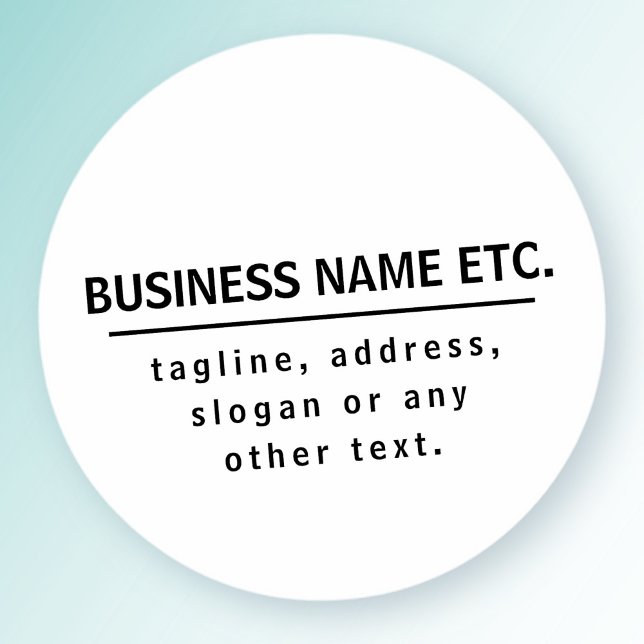 Adesivo Multi-propósito preto e branco (Criador carregado)