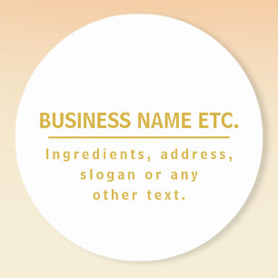 Adesivo Multipropósito Dourado e branco