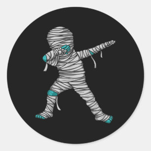 Adesivo Múmia Dançante Engraçada - Dabbing Mummy