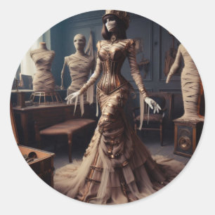 Adesivo Mummy Queen Steampunk Victorian Gothic