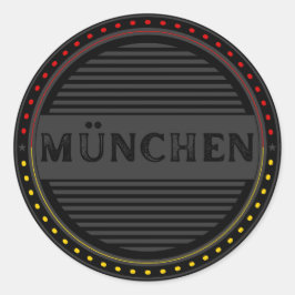 Adesivo München City Pride Emblem – German Identity