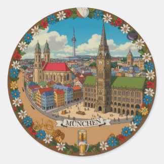 Adesivo Munchen Mich Deutchland